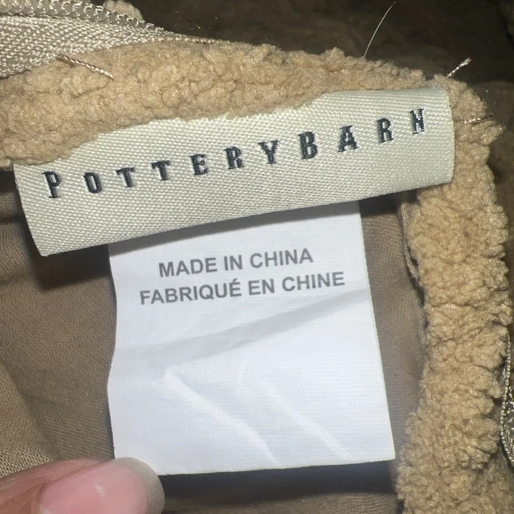 Lot of 2 Pottery Barn Pillow Covers Size 20x20 Ochre Fuzzy Basketweave Chenille